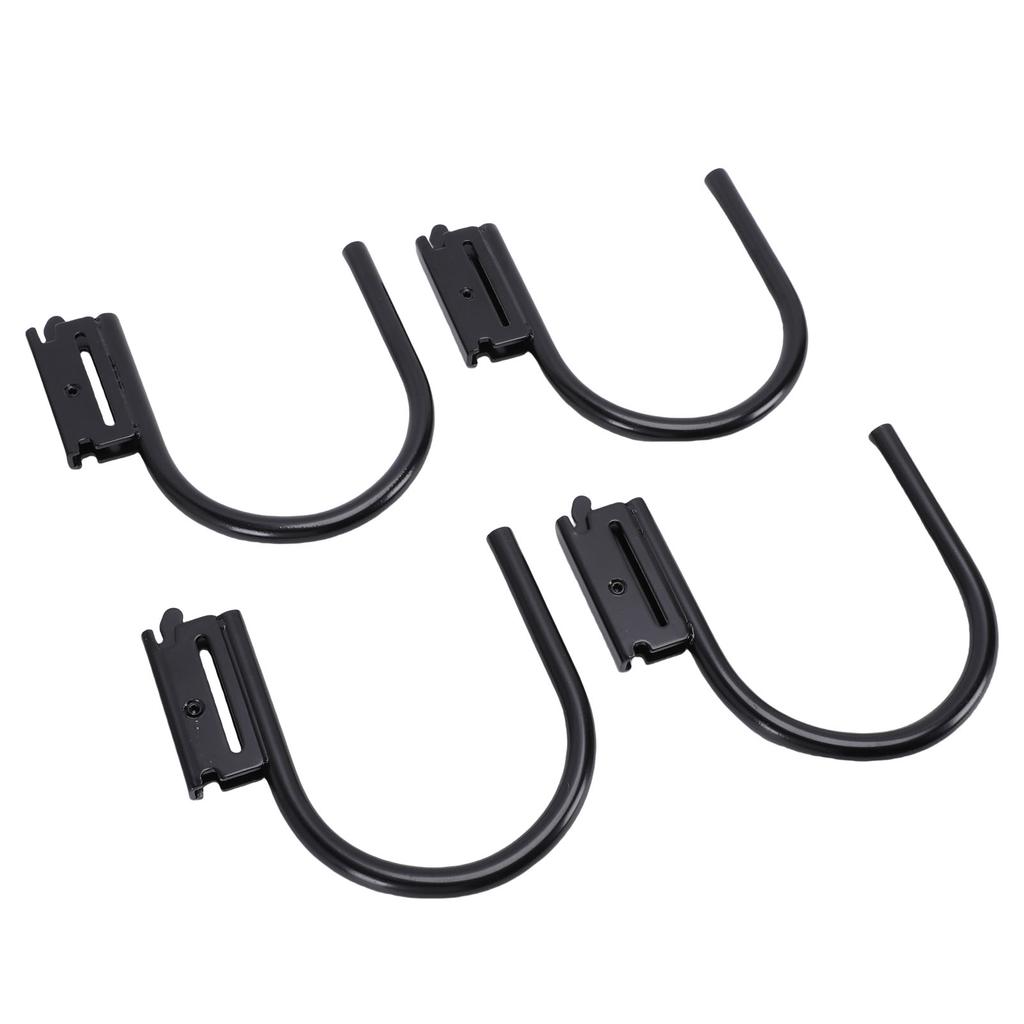 4PCS 5 Inch E Track J Hooks Heavy Duty Hanger for Enclosed Trailer Workshop Garage 1400lbs Load Capacity 1 2 Inch