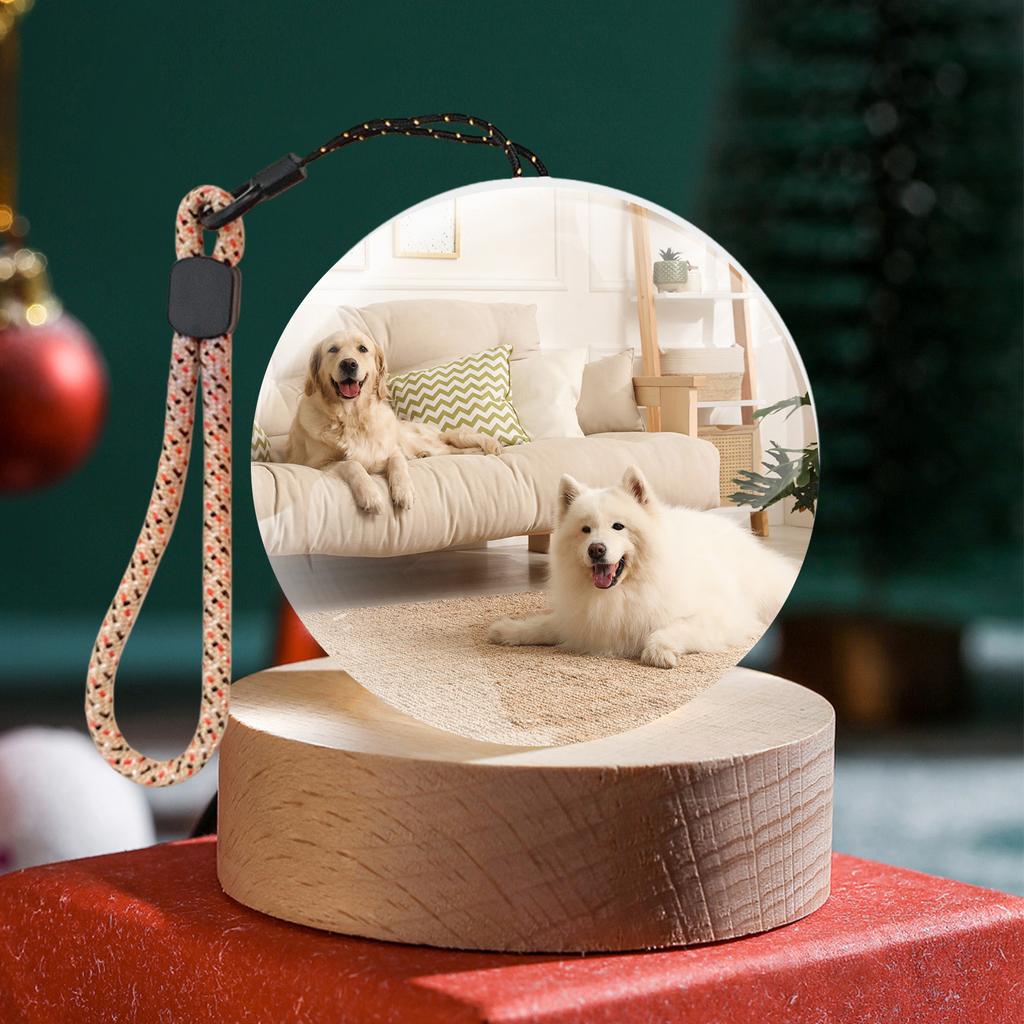 WIFI Crystal Ball Video Player Long Lasting Creative Display Sphere Lamp Electronic Display Memory Crystal Ball Gift for Friends