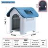 All-Season Waterproof Outdoor Dog House for Small To Large Dogs