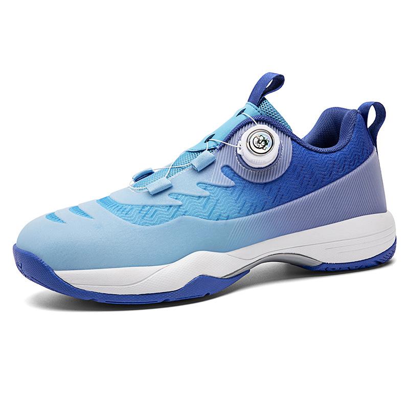 

Badminton shoes new men s casual sports non-slip shock-absorbing table tennis shoes 36 светло-синий
