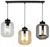 NOWOCZESNA ELEGANCKA Lampa wisząca Szklany klosz