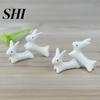 Chopsticks Stand Storage Rack Reused Beautiful Food Grade Rounded Corners Stable Kitchen Gadgets Anti-dirty White Ceramic Little Rabbit Chopstick Rest