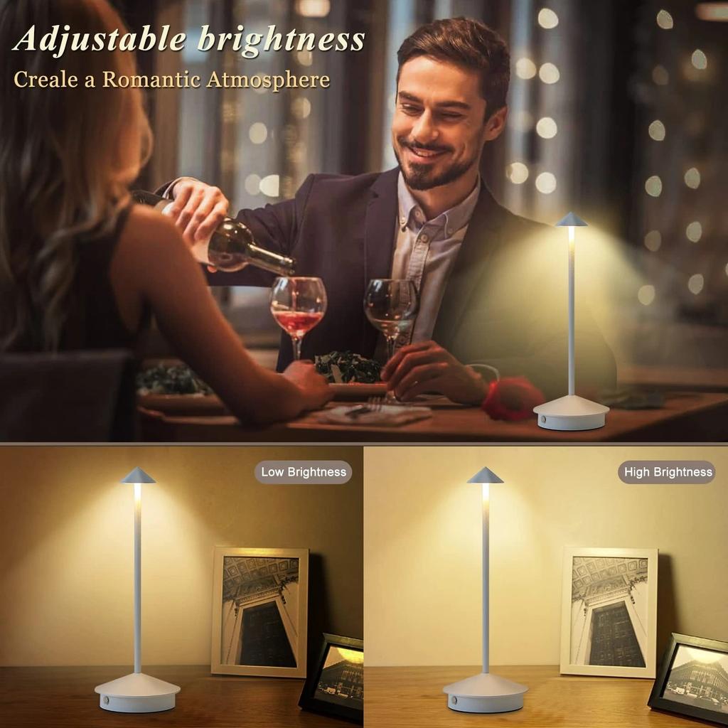 Kreative Esszimmer Touch Led Hotel Bar Kaffee Pina pro Tisch Lampe Wiederaufladbare Tisch Lampe Lampada Da Tavolo Dekorative Schreibtisch Lampe