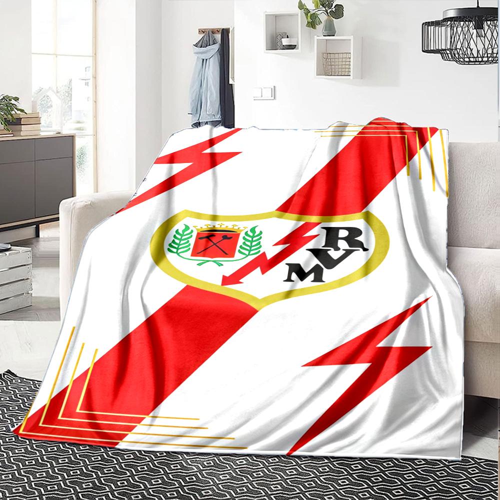 Rayo Vallecano Blanket, High quality Comfortable for All Seasons, Home Decor, Warmth and Comfort