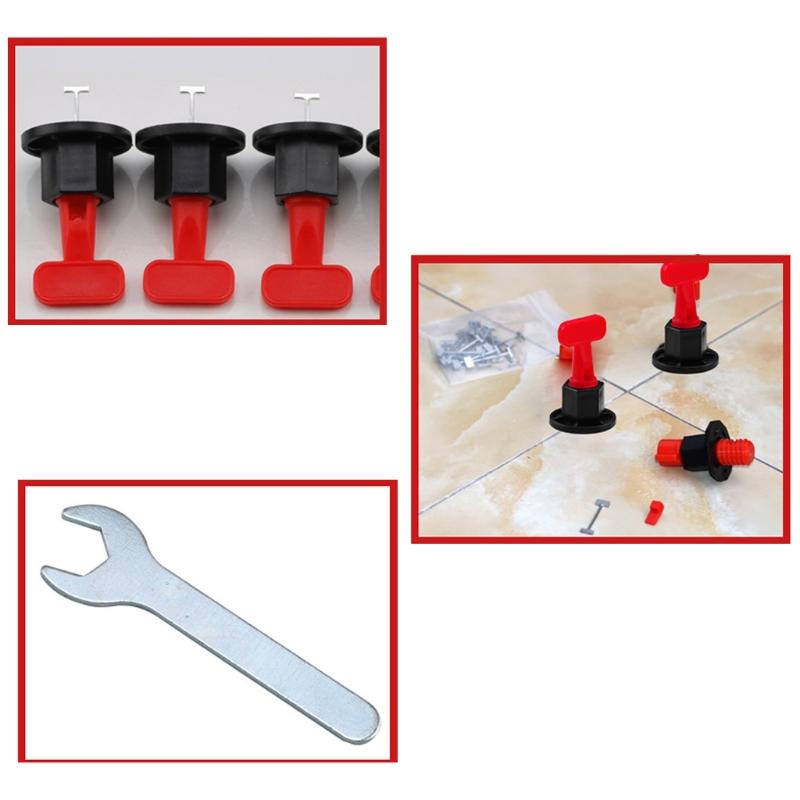 PP Material Tile Spacers Tile Leveling System Kit Tile Installation Tool for Construction of Wall Floor Buildings