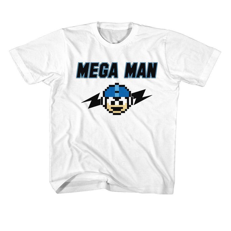 Mega Man Mega Bolts White Toddler T-Shirt 150