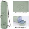 Yoga Mat Bag With Water Bottle Pocket And Bottom Wet Compartment, Multi-Functional Yoga Mat Carrier