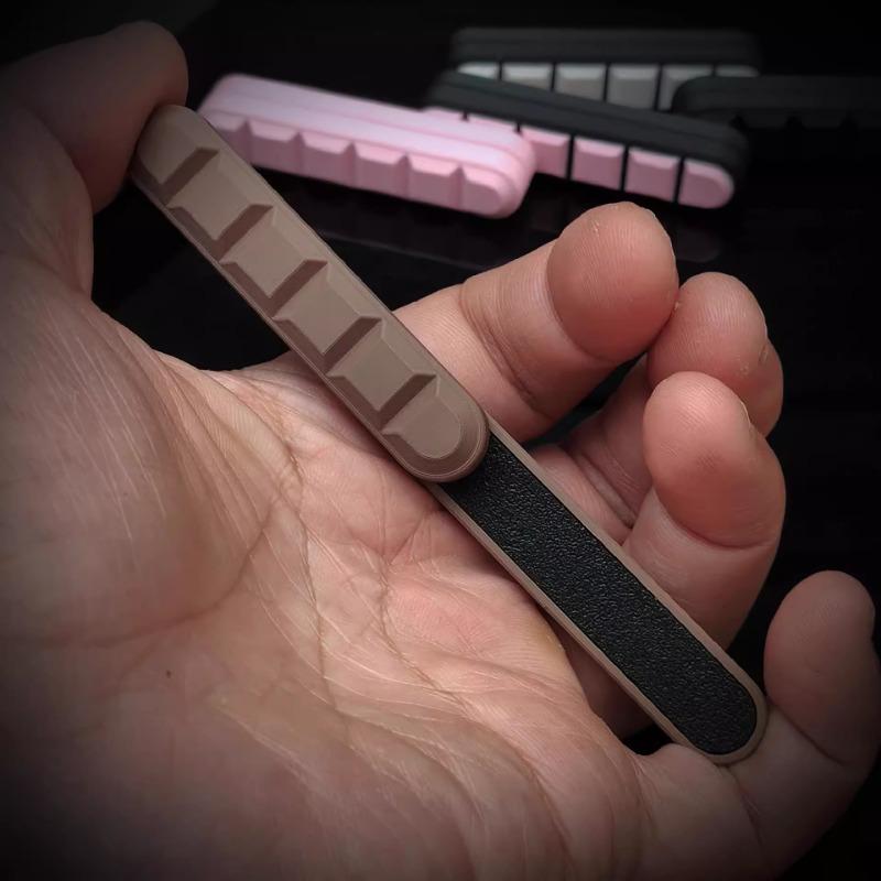 3D Printed EDC Resin Magnetic Push Card Fidget Pushing Plate Mechanical Slider Relieve Stress Reducing Sensory Toys Antistresse