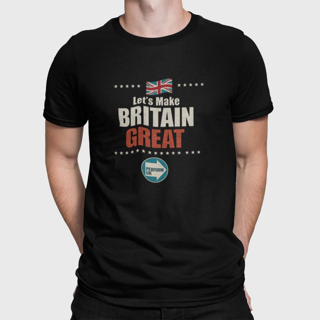 Let’s Make Britain Great T-Shirt UK 2024 Election Graphic Tee Unisex