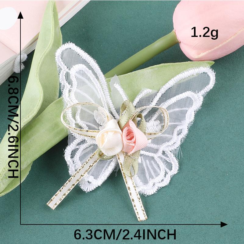 

Милый мультфильм сетка бант кружево вышивка наклейка DIY рука счет аксессуары аксессуары брошь шпилька аксессуары для волос аксессуары G1L-C-4-1