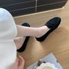 Retro Matte Tassel One-pedal Soft-soled Loafers Women's Spring 2025 New Versatile Fashion Deep-mouth Single Shoes