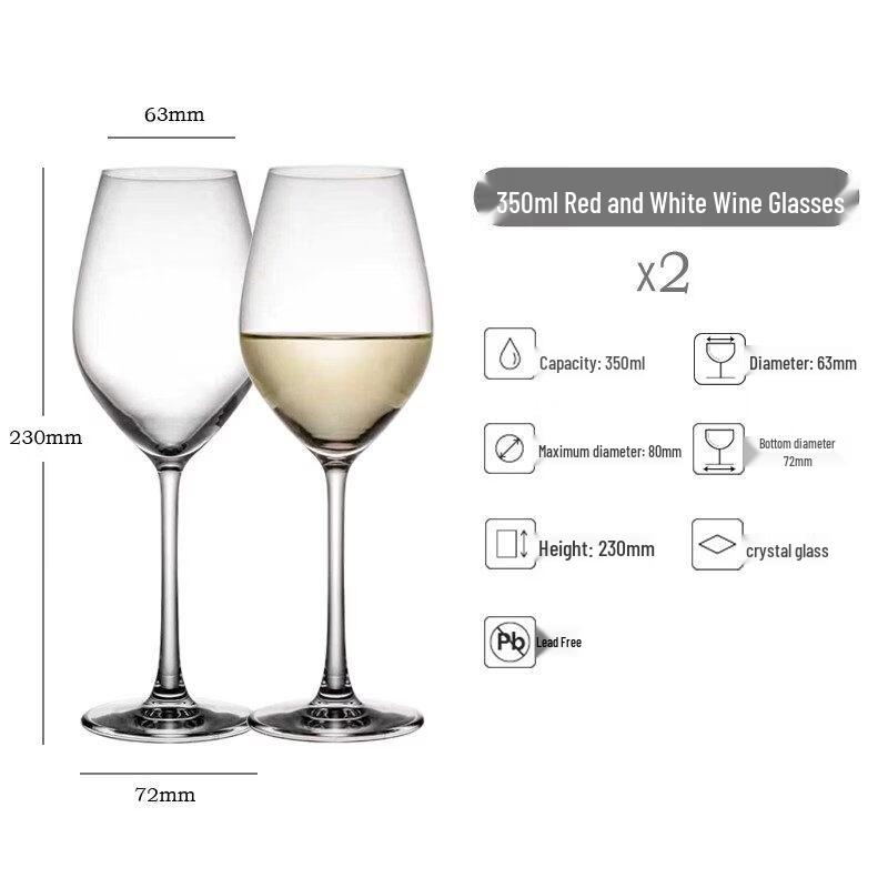 ZISIZ Crystal Champagne Glass