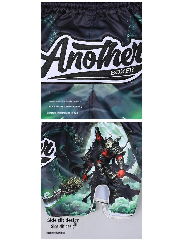 2025 Multi-Color Boxing & Muay Thai Shorts, European Fit, Competition & Training, Multi-Style