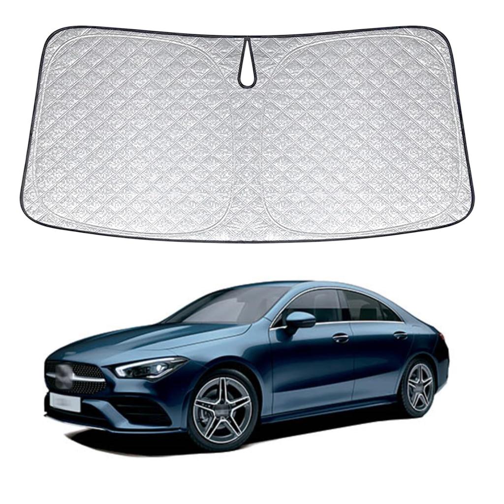 Mercedes Benz CLA-Class Coupe C117/C118 Car Sunshade 6 Layer Construction Blocks 99% of Light