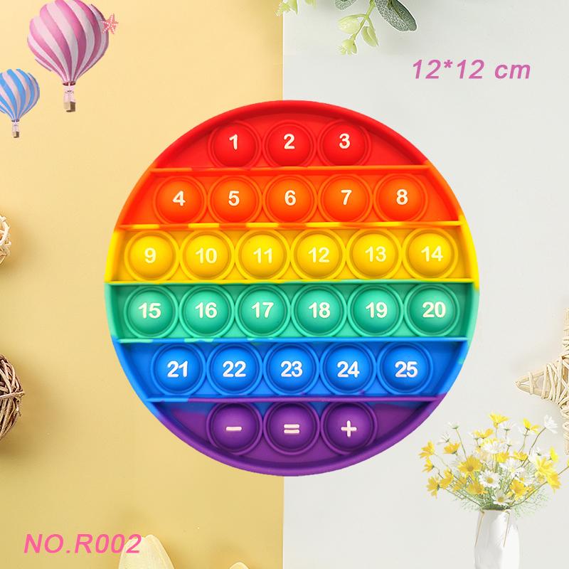Hot Push Bubble Fidget Toys Adult Stress Relief Sensory Toy Antistress Soft Squishy Anti-Stress Gift Anti Stress Box Game