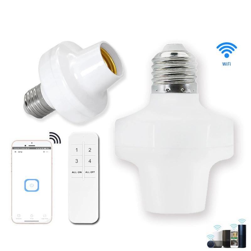 E26 Wireless E27 Remote Control Light Lamp Holders Smart Bulb Tools Adapter