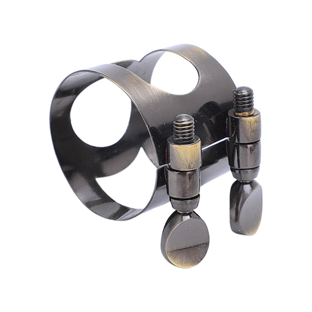Saxophone Ligature Mouthpiece Fastener Sax Metal Clip Musical Instrument Accessories Alto Antique