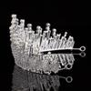 Pearl Alloy Bridal Crown Hairpiece - Elegant Wedding Accessory