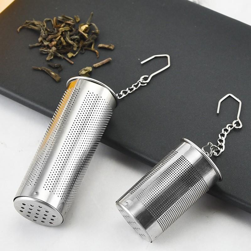 1Pcs Stainless Steel Tea Infuser Tea Leaves Spice Seasoning Ball Strainer Teapot Fine Mesh Coffee Filter Teaware Tea Strainer