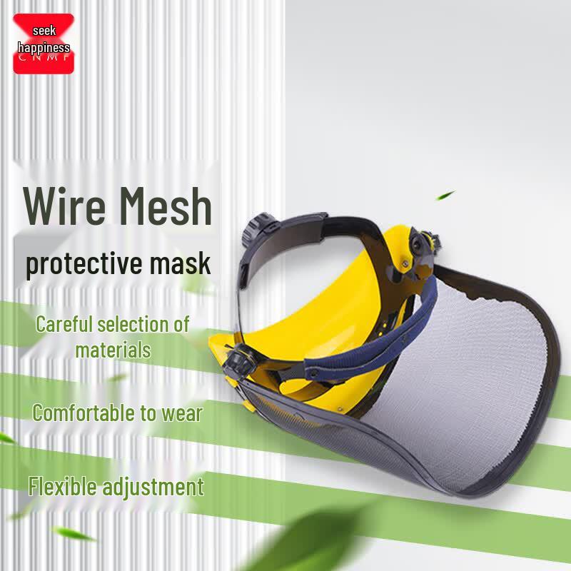 Moufu 203 Steel Mesh Safety Face Shield