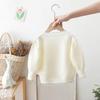 Children's Autumn and Winter Bow Sweater Jacket Girls Top Cardigan