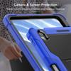 Tablet Case For iPad Air Mini A16 11th Pro Armor Stand Shockproof Case For Redmi Pad SE Xiaomi Pad 2 Pro/ 6/7 SE POCO PAD 12.1" Silicone Cover