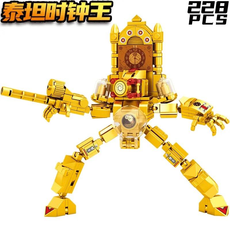 Buy Skibidi Toilet Clock Man Titan Building Blocks Toy Titans