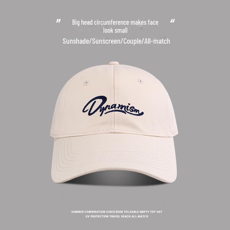 Șapcă de baseball brodată: Croială supradimensionată pentru femei, coroană adâncită, stil versatil pentru bărbați și femei, design cu cioc de rață mic