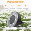 8 LED Bright Solar Ground Lights, 2024 IP68 Waterproof Garden Upgrade Outdoor Light LED Landscape Lighting for Patio Pathway Yard, Paths, Decks,