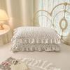 Lace Quilted Cotton Pillowcase Single Dormitory Pillowcase Cotton Inner Liner Sleeve Single and Double Universal Pillow Core Cover Home Textile