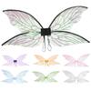 Multicolor Fairy Wings Organza Dress-Up Wings Costume Elf Angel Wing  Party Accessories