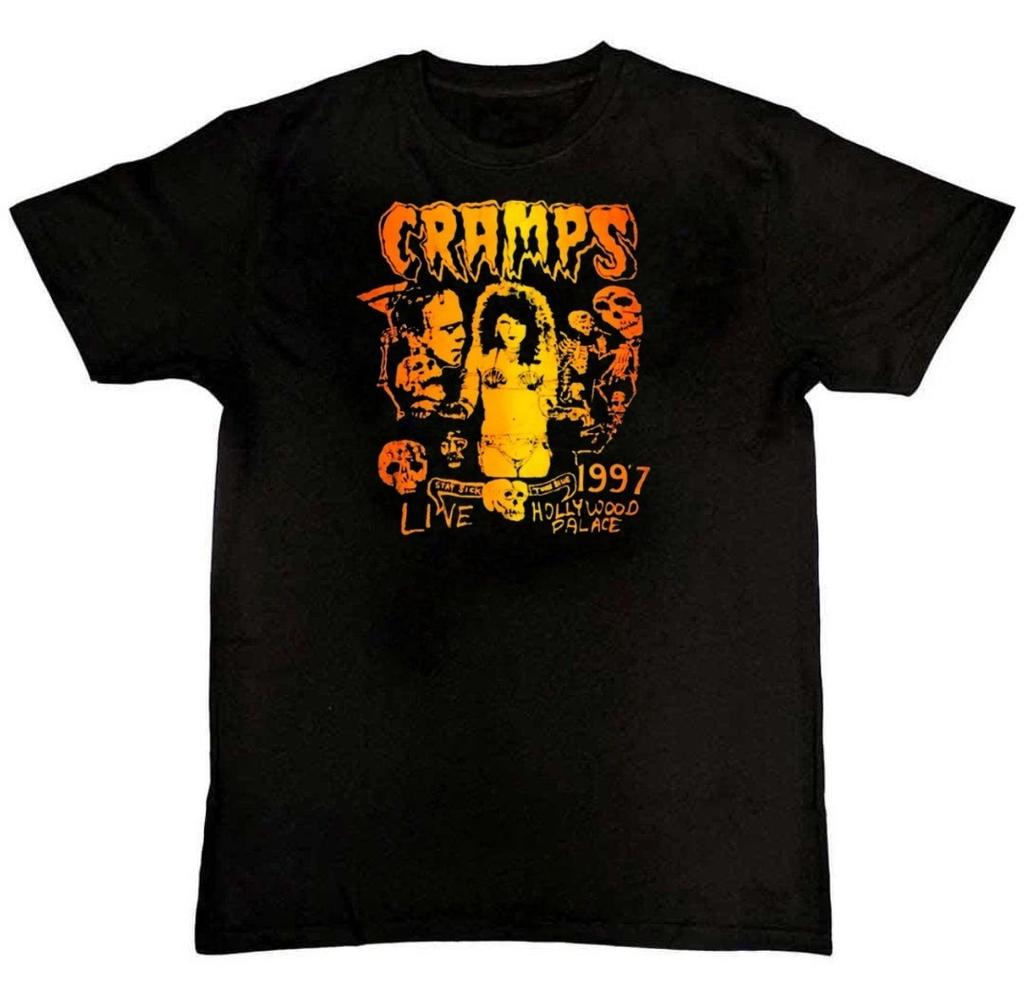 The Cramps Band Tour Graphic Print Mens T-Shirt