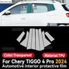 For CHERY TIGGO 4 PRO 2024 TPU Car Interior Protection Film Sticker Trument Center Control Navigation Screen Panel