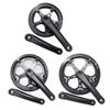 Pedivela Single Speed 52T/48T/40T Liga de Alumínio Bicicletas Pedivela Roda Dentada Bicicleta Dobrável Pedivela Roda Dentada