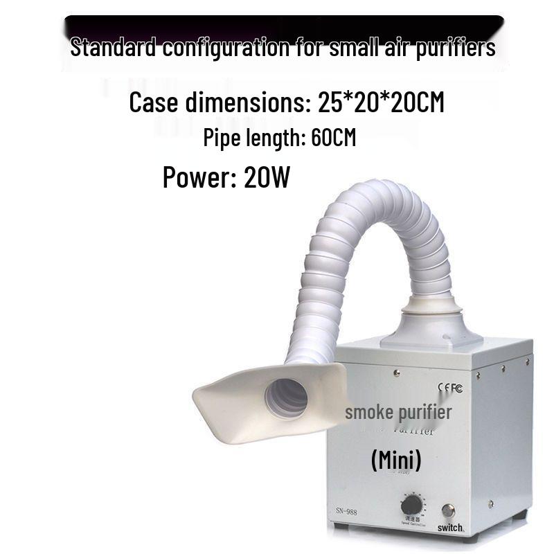 

Mobile Moxibustion Smoke Extractor & Purifier for Soldering, Welding, Repair Dust.