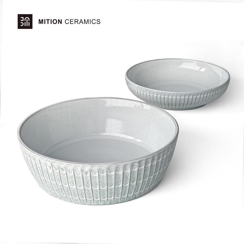 ZISIZ Nordic Style Ceramic Rice Bowl