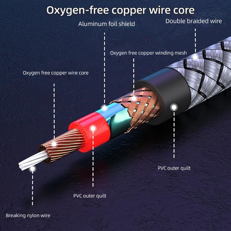 3 In 1 Auditory Cable Adapter USB TypeC 3.5mm To 2RCA for Amplifiers Stereo Sound For Home Theater Connection