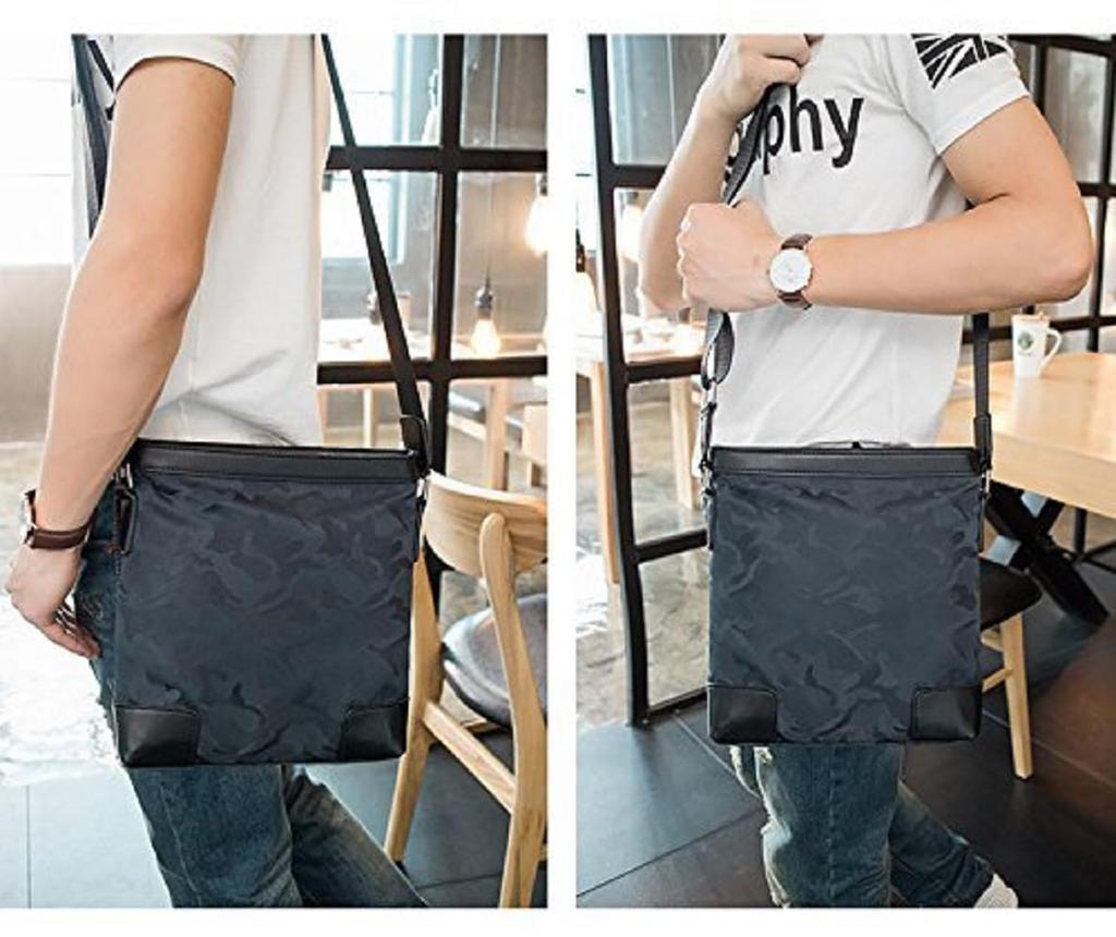 Camouflage Shoulder Black [cmy Select] Men's Bag,
