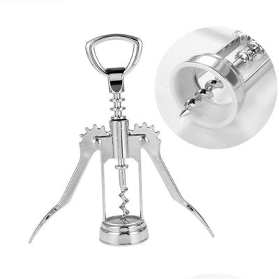 Stainless Steel Red Wine Bottle Opener Waiter Metal Wine Corkscrew Bottle Handle Opener Corkscrews