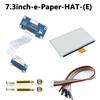 7.3inch ePaper HAT (E) 6 Color SPI E-Ink Display 800×480 For Arduino / Raspberry Pi / Jetson / STM32