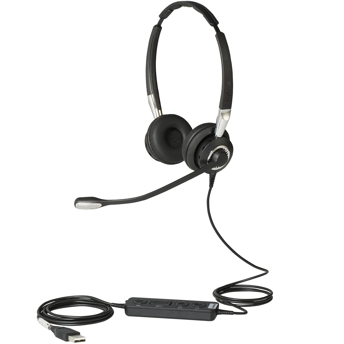 

Jabra 2400 II USB DUO CC Wire Headset Black –