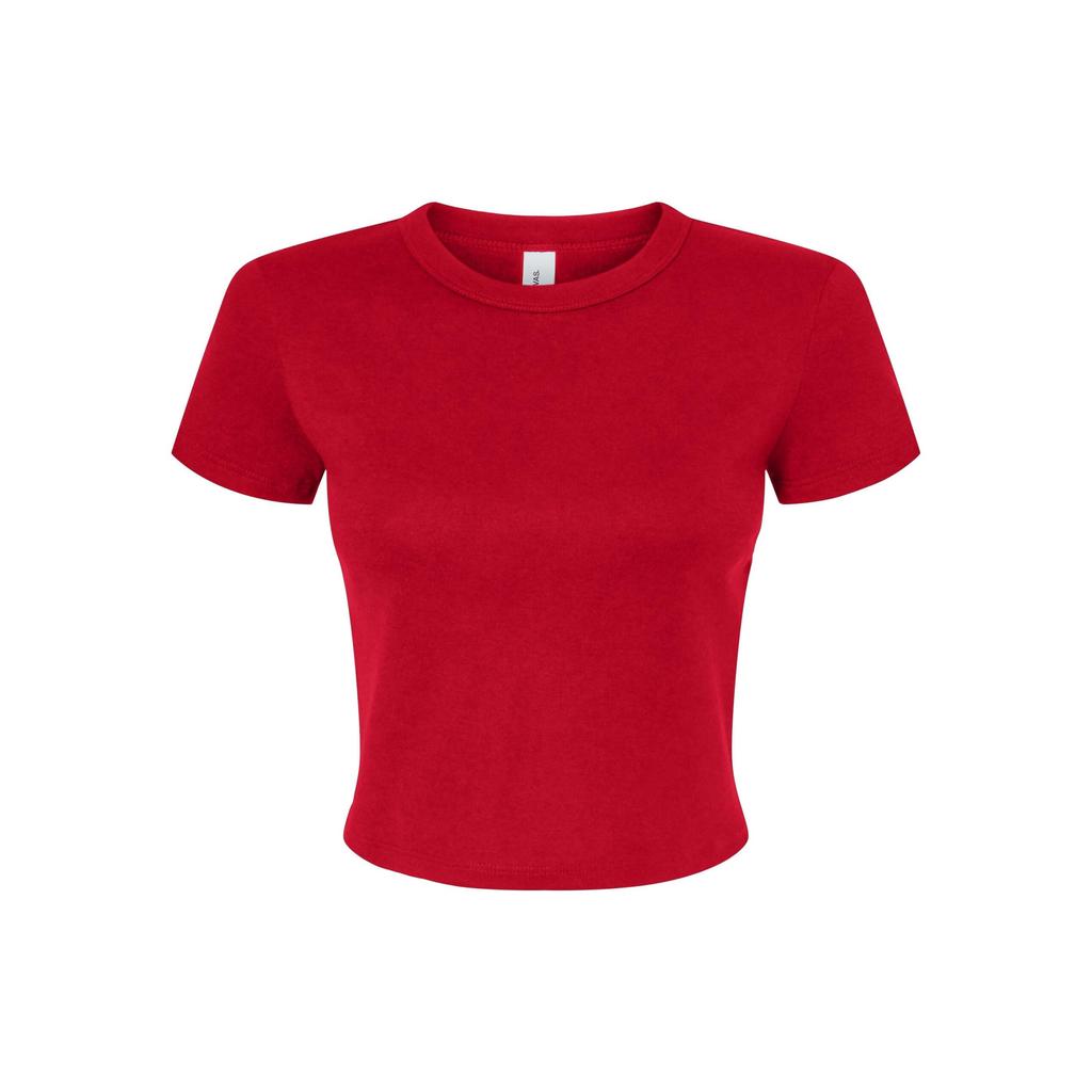 Bella + Canvas Womens/Ladies Baby Micro-Rib T-Shirt