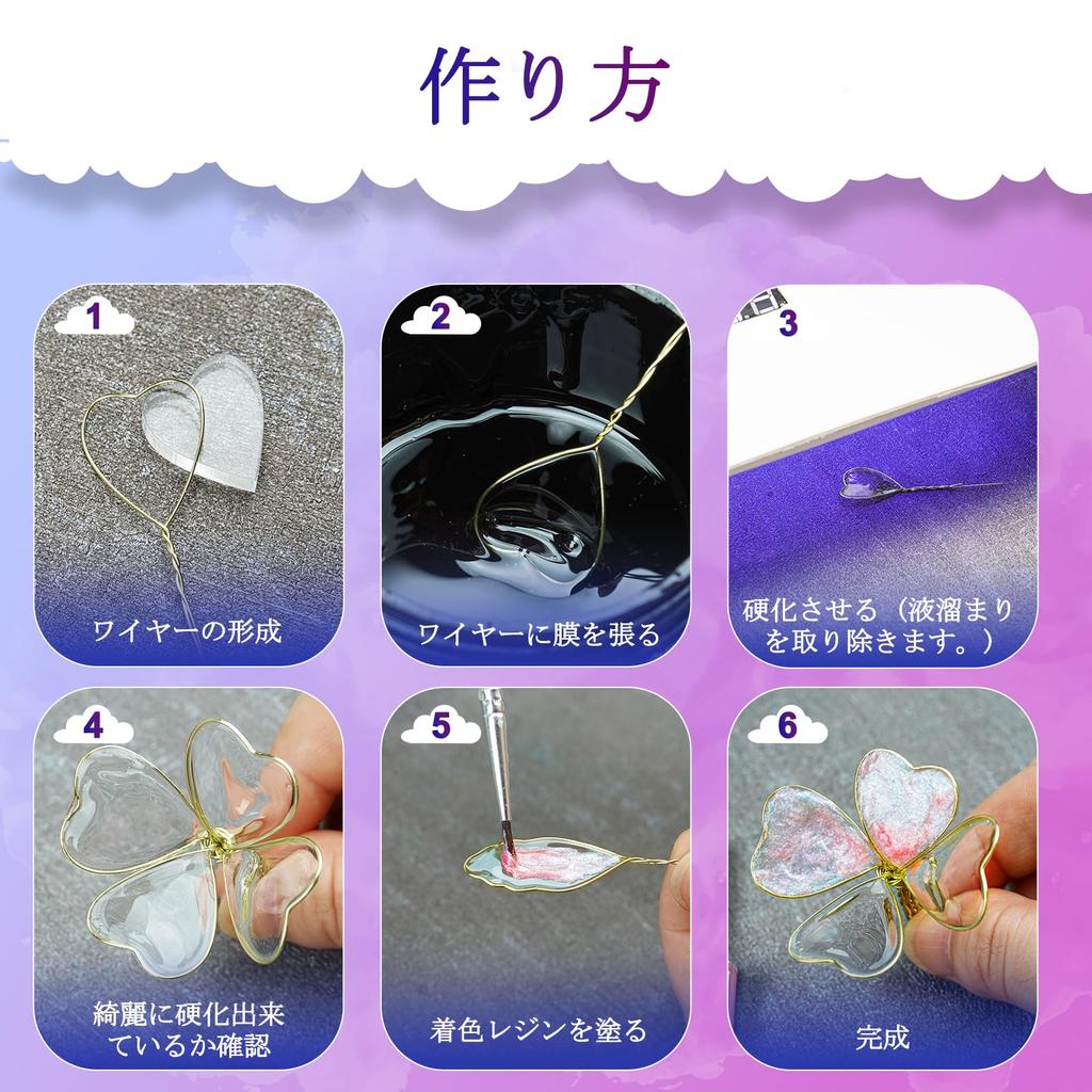 Teexpert LED Flower Dip Resin 100ml Large Dip Art Flower UV Resin Handmade Resin Craft Coating Instructions Included Liquid, Capacity, Resin,