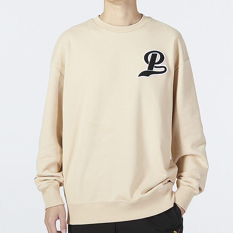 Puma DARE To Sweatshirts Men's Khaki Crew Neck Moderate Other 539268-67