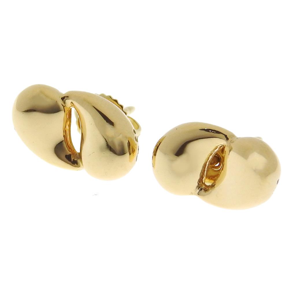 

TIFFANY&Co. Double teardrop Piercing Elsa Peretti K18 yellow gold 4.4g Women Used