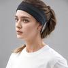 Fascia Sportiva Monocolore Semplice per Uomo Donna Base Antiscivolo Assorbi Umidità Allenamento Corsa Yoga Fascia per Capelli Fascia Elastica