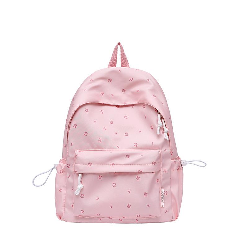Schoolbag Season's New Gentle Literary Light College Student School Bag Female Mori Leisure Backpack Simple Commuter Backpack