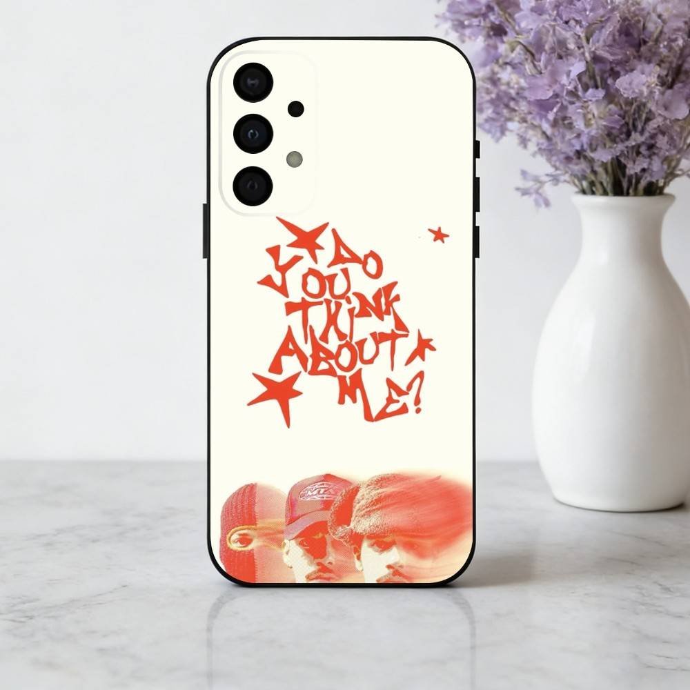 ATP A-Album By N-Nsqk-K Phone Case For Samsung Galaxy A73,A72,A71,A70,A53,A52,A51,Soft Silicone Black Cover Samsung a51 4g