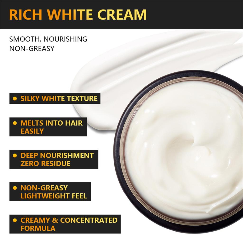 Keratin Hair Mask 50g Soft And Smooth Improvement Maintenance Dry Frizzy Hydration Moisturizing Hair Care Smooth Hair Mask