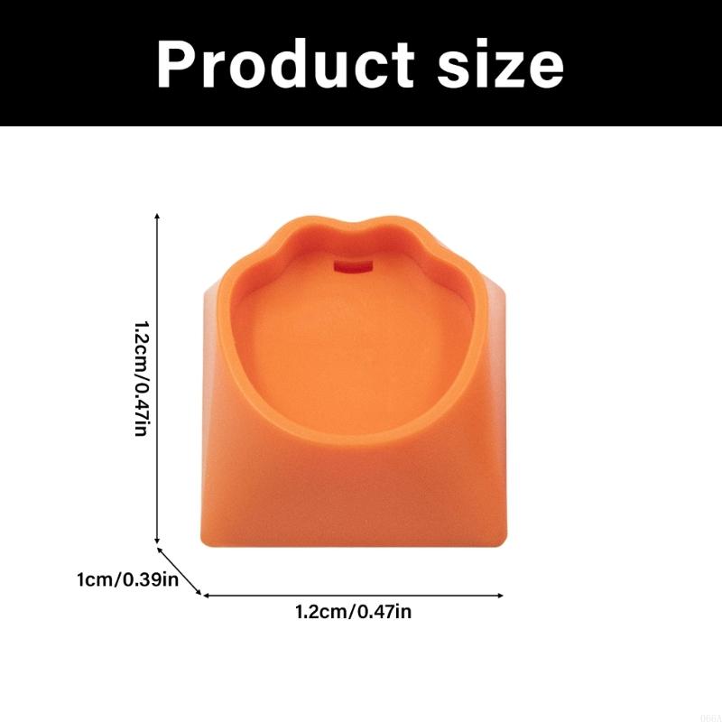 10/20PCS Cute Silicone Cats Claw Keycaps for Mechanical Keyboards Soft Design DIY Keys Caps Customizable Keyboards Accessories
